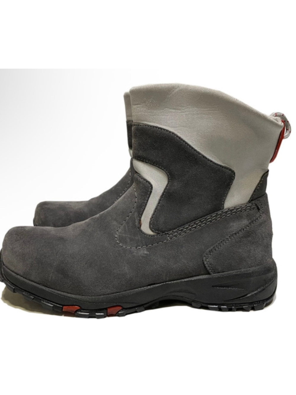 Women's L.L.Bean Gray & White Arctic Winter Boots 7.5